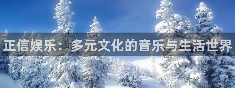 银河娱乐平台：正信娱乐：多元文化的音乐与生活世界